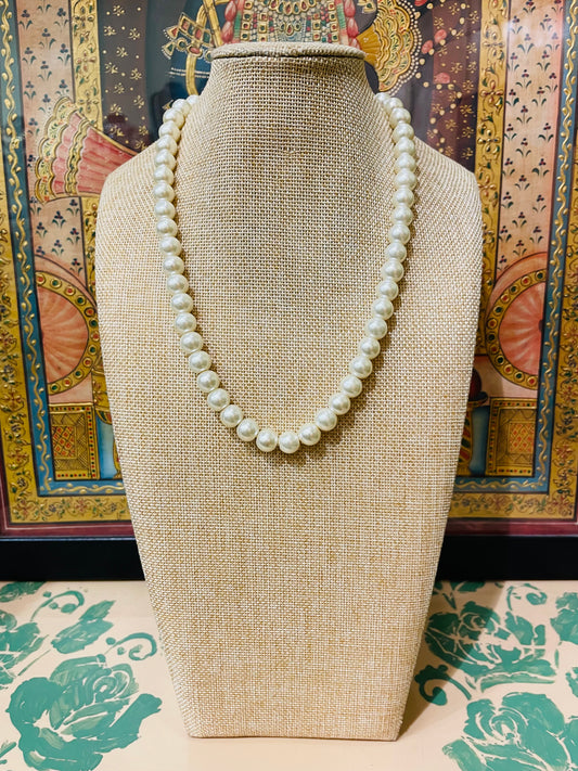 IVORY PEARL SEMI PRECIOUS NECKLACE STRING