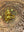 GOLD TONED MEENA KUNDAN COCKTAIL PARTY RING