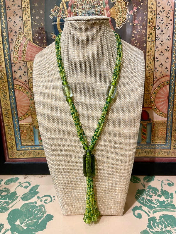 SEED BEADS COLLAR DESIGNER NECKLACE