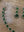 EMERALD GREEN HALO PENDANT MOISSANITE DESIGNER NECKLACE SET