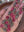 PINK TOURMALINE & ANTIQUE SILVER BEADS LONG NECKLACE