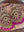 DARK PINK ETHNIC CHANDBALI DESIGNER EARRINGS